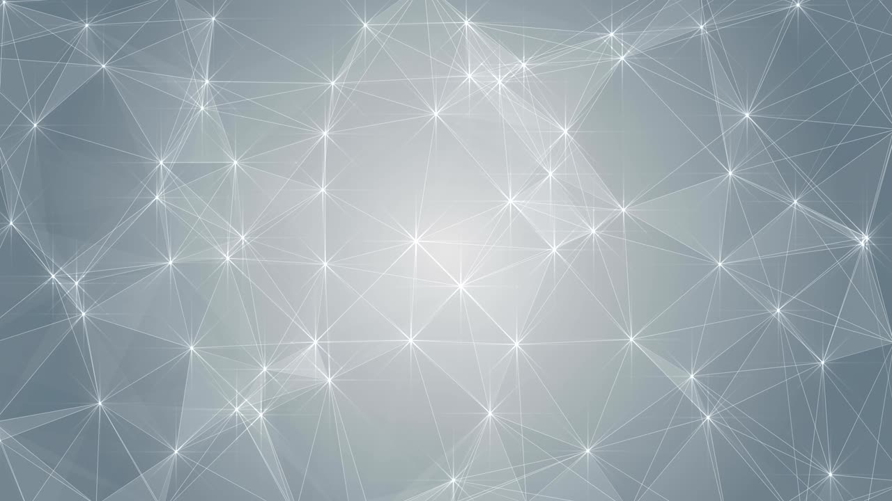Plexus abstract network white technology science background loop