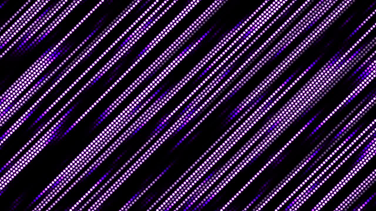 animación de puntos línea cibernética gráficos de movimiento