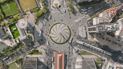 Madrid's-financial-district,-seen-from-above,-is-a-blend-of-architectural-grande