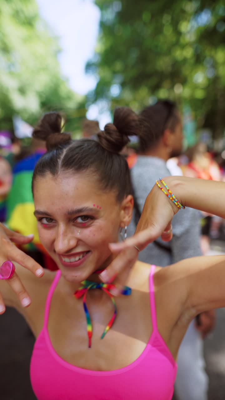 celebración del desfile del orgullo