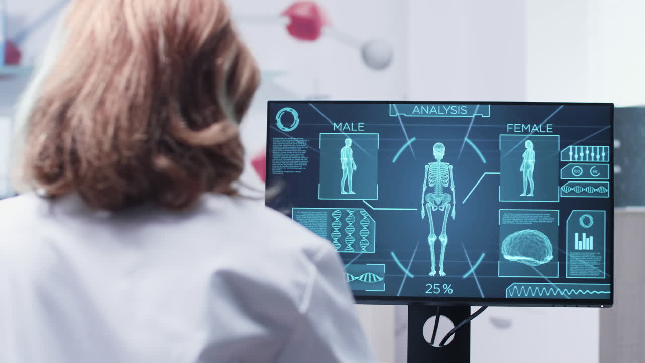 Medical Analysis on Computer Screen