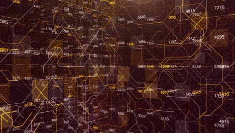abstract digital circuit board background