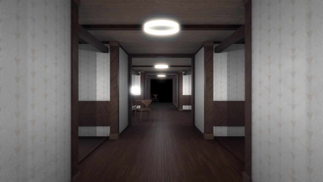 어고 무서운 복도