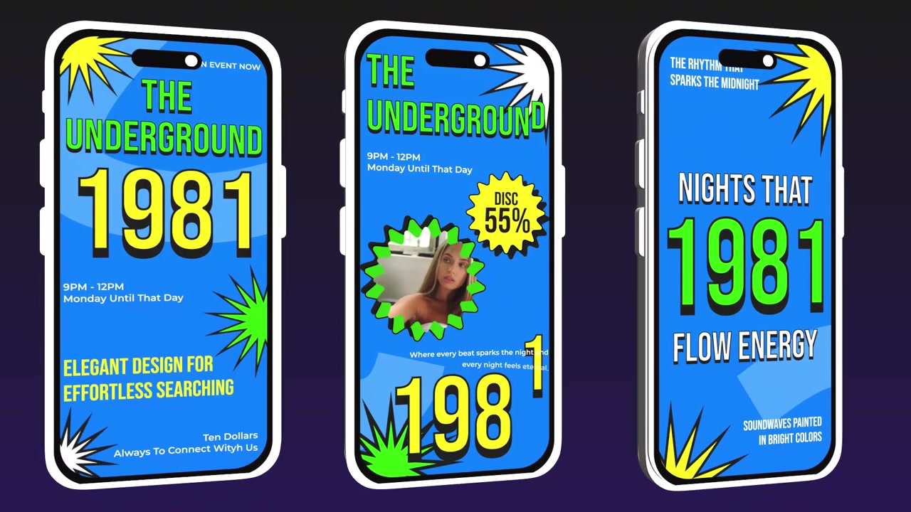 Mockup 3D di telefono in argilla (paesaggio)
