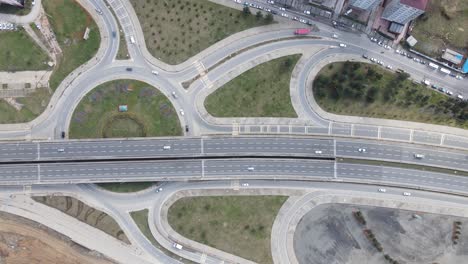 Traffic-Intersection-Overhead-View