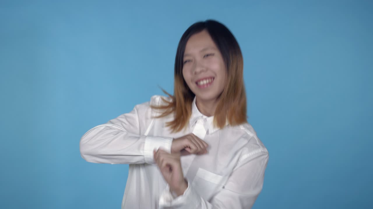 아름다운 한국 여성 행복