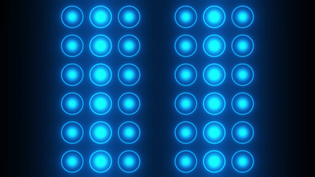 Blue Light Stage Lighting