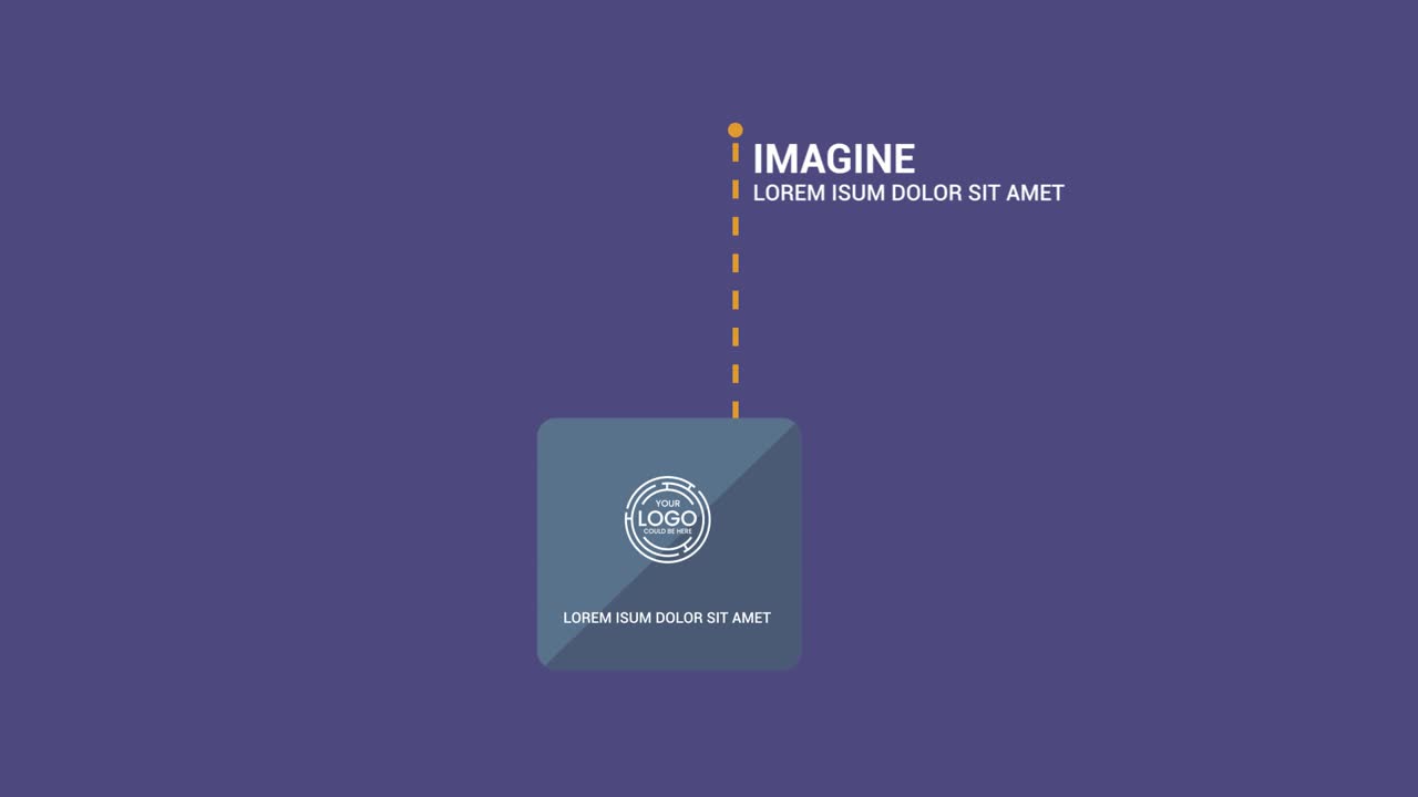 Modern Logo and Text Design Template