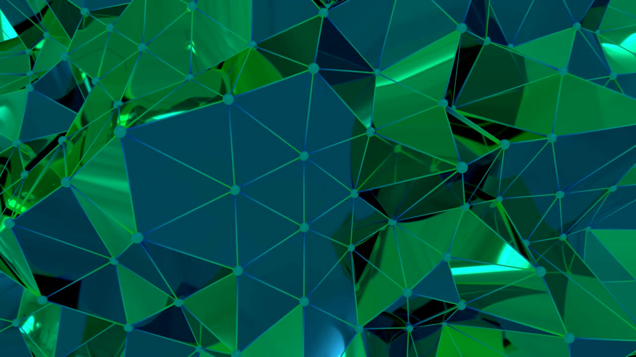 la red neuronal abstracta de 4k.