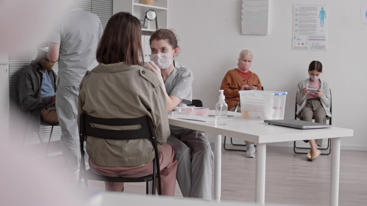 Busy Day in Clinic during Pandemic