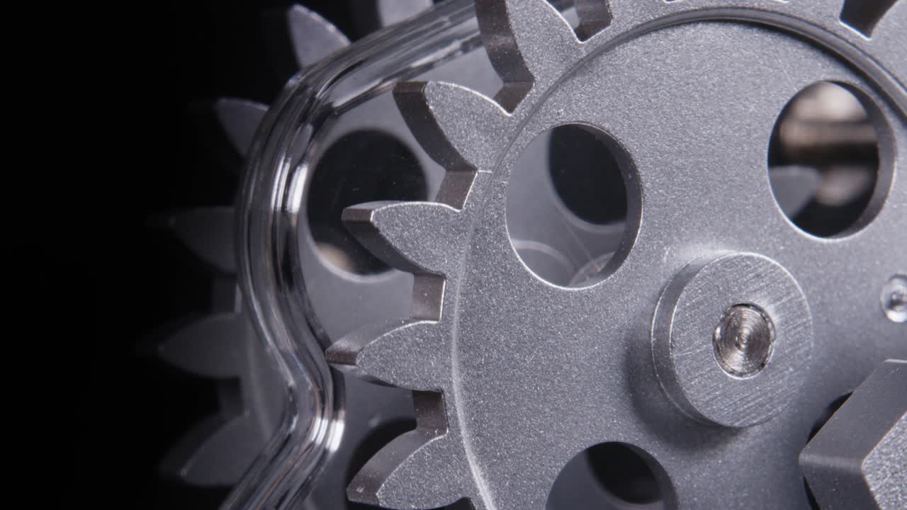 레트로 그룬지 산업 기계 시계 기어