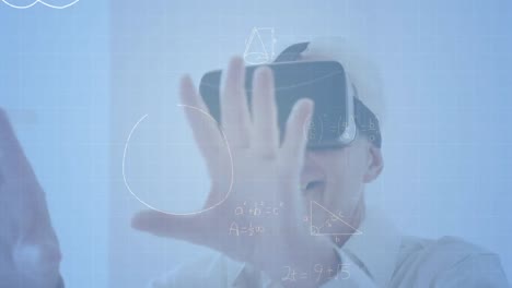 Animation-of-mathematical-formulas-over-man-using-vr-headset