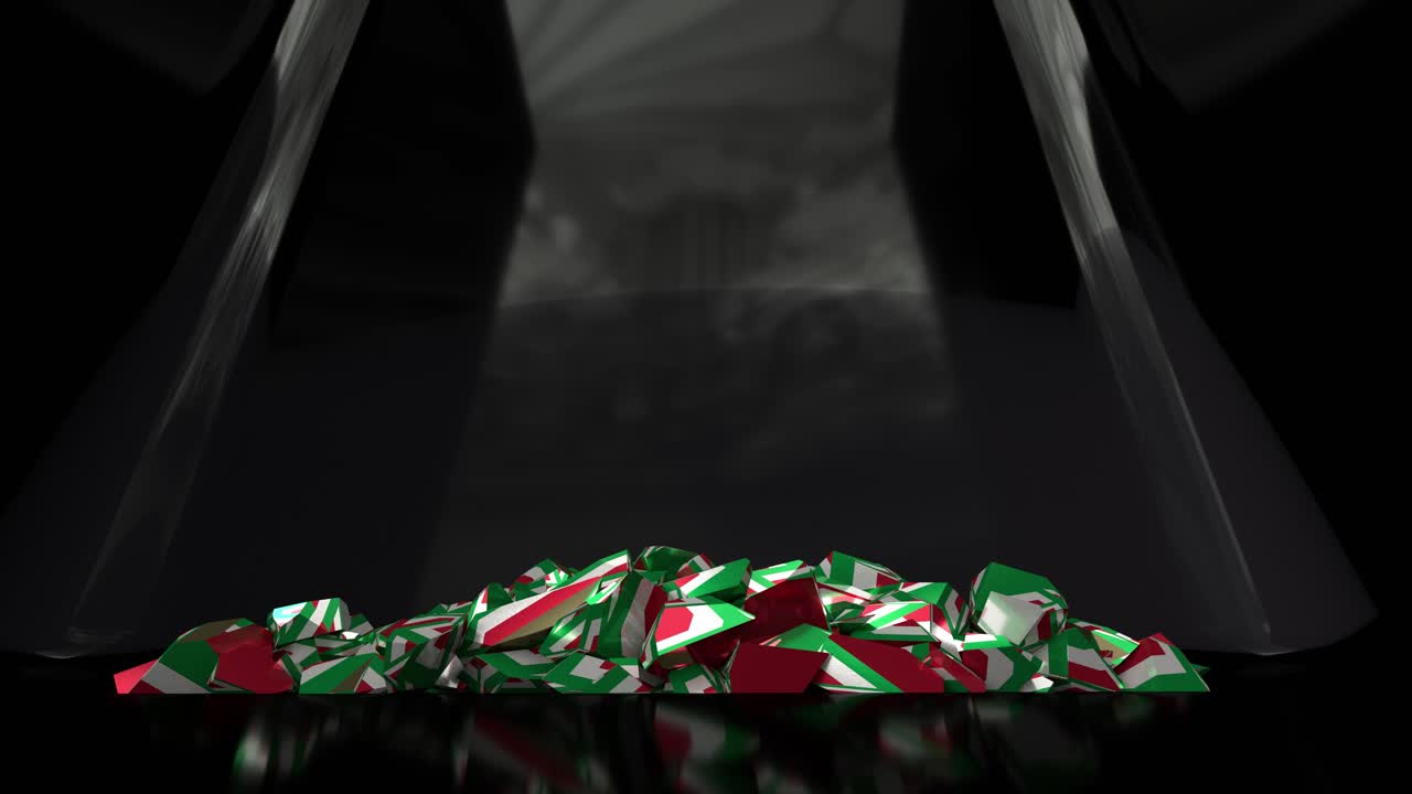 이탈리아 발 붕괴 유로 이탈리아 4k