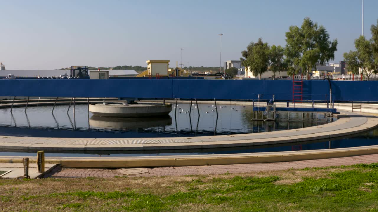 instalación de tratamiento y reciclaje de aguas residuales