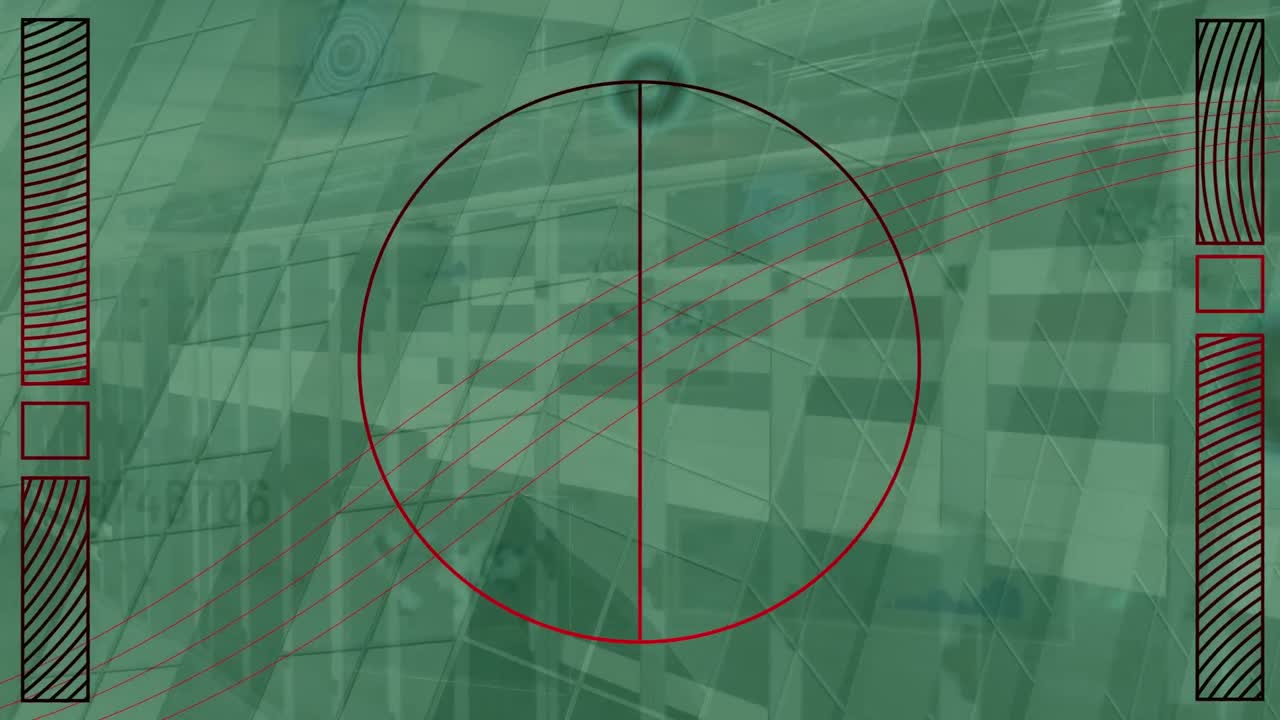 서버 과 모양을 통해 데이터 처리의 애니메이션.