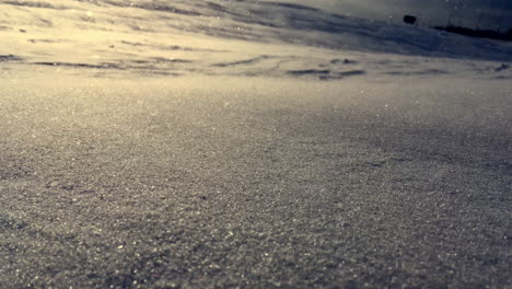 snow drifts close up. snowdrift on winter background. winter landscape