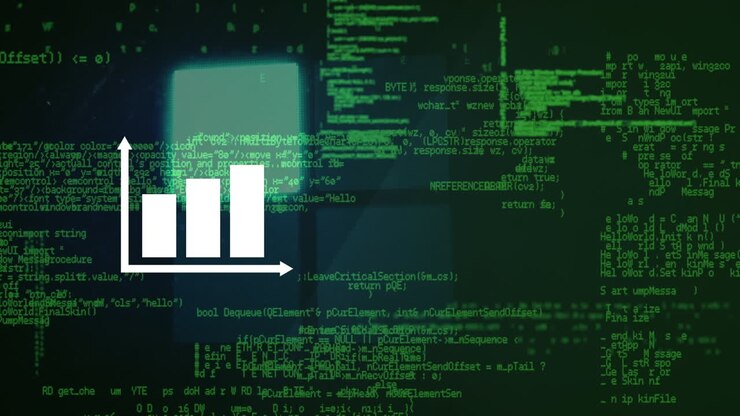 Animation of graph over data processing