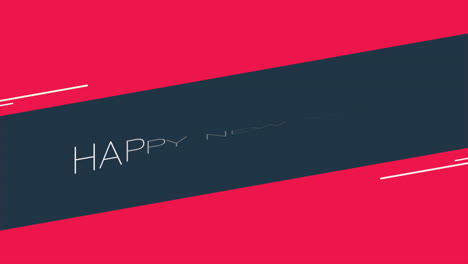 Texto-Moderno-De-Feliz-Año-Nuevo-Con-Líneas-En-Degradado-Rojo