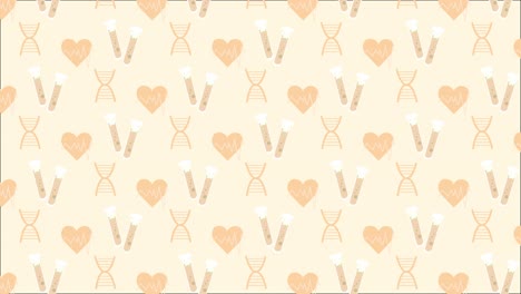 simple seamless background of medical symbols