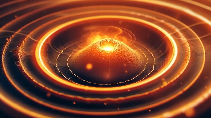 Abstract energy waves