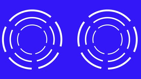 circle rotation split pop animation motion graphics