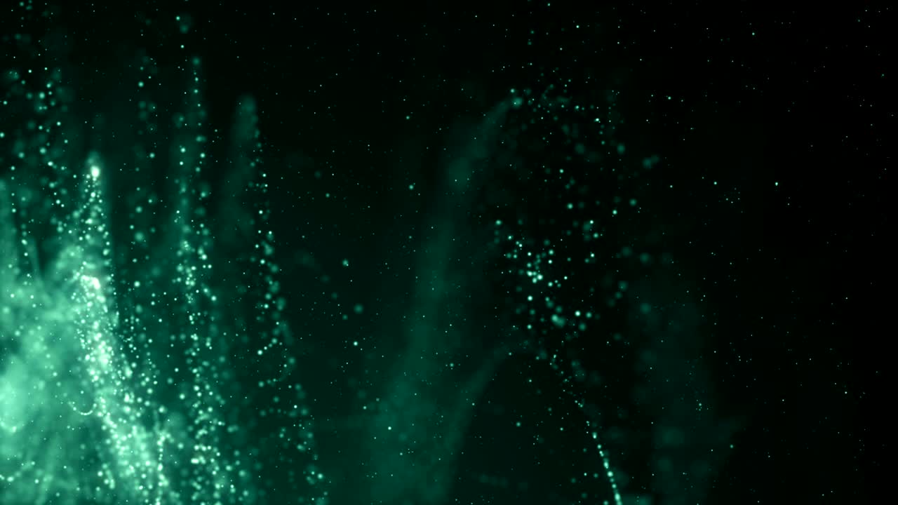 입자 먼지 추상적인 빛 보케 모션 제목 영화적 배경 루프