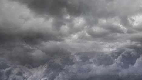 the motion of lightning over dark clouds