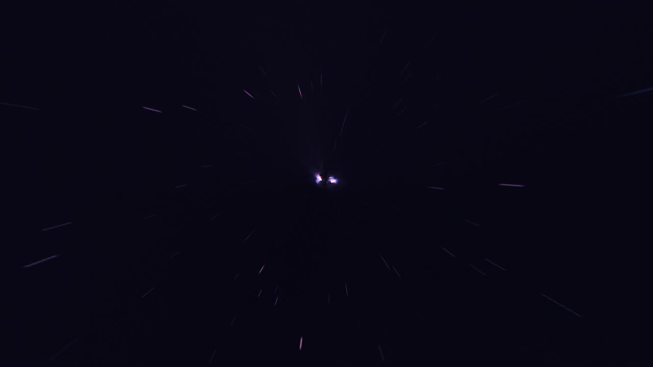 우주 시간 여행 - 루프 애니메이션