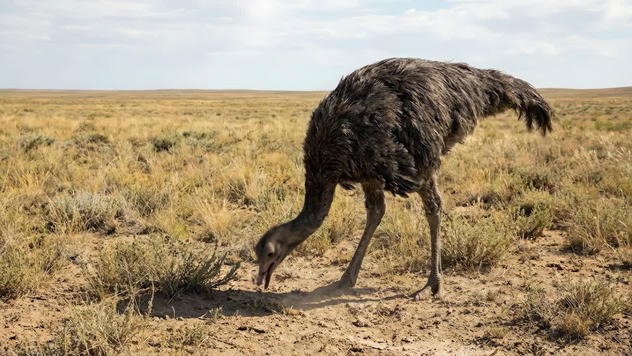 Dinosaurus Ornithomimus di habitat alaminya