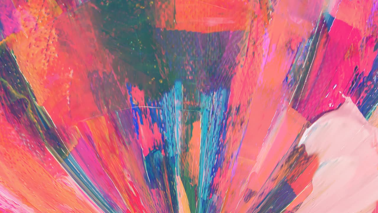 pintura giratoria. diseño abstracto. pintura abstracta. fondo de movimiento. fusión colorida. reacción de pintura. giro de colores. bucle