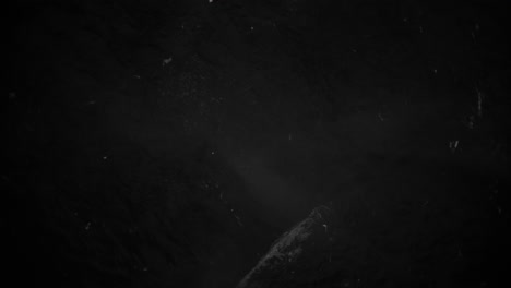 motion dark smoke on cinematic background with grunge texture