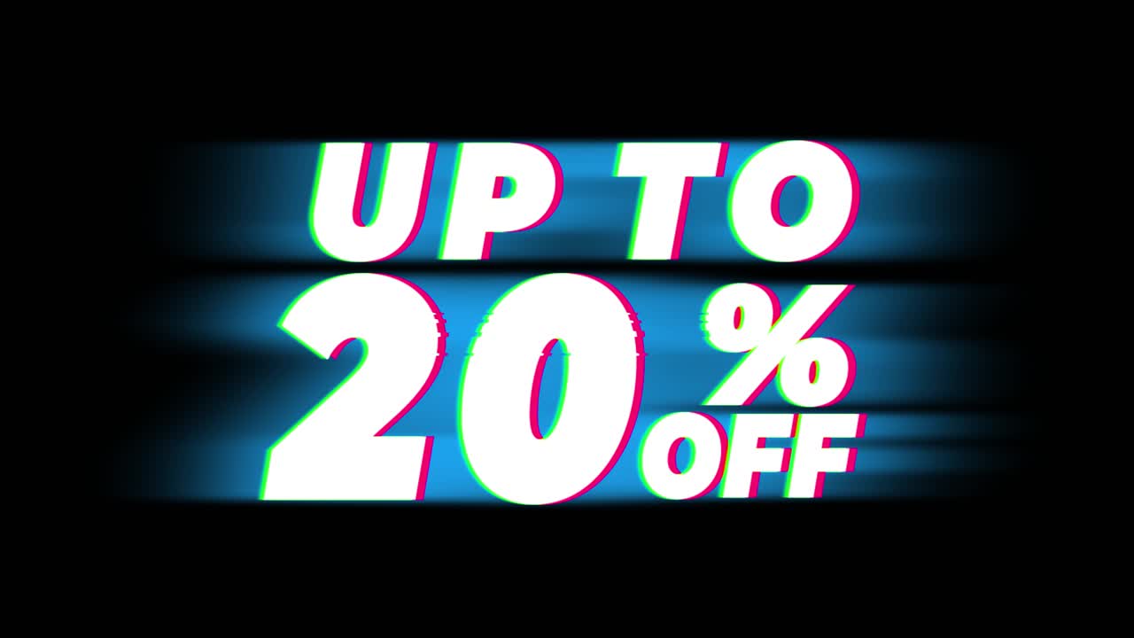 Up To 20% Off Sale Promotion
