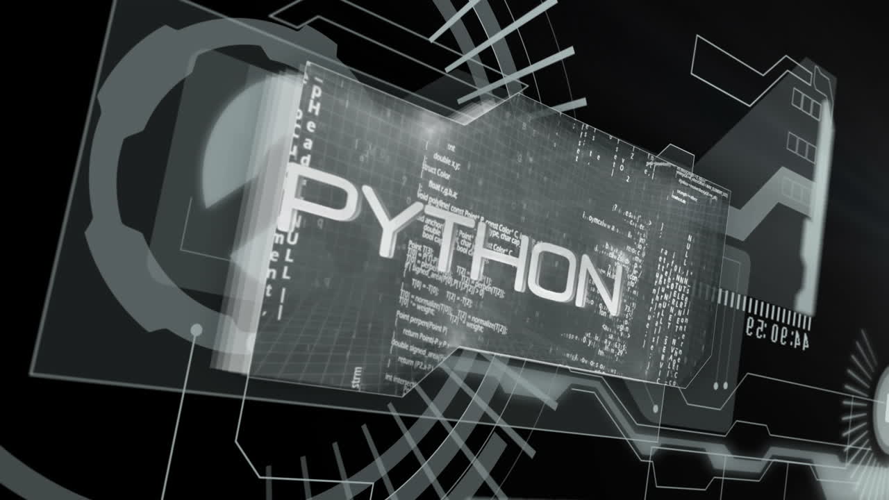 cyfrowy interfejs z językiem kodowania