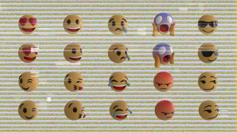 los iconos de los emojis