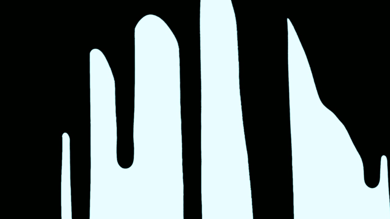 Abstract Light Blue Liquid Drip Transition
