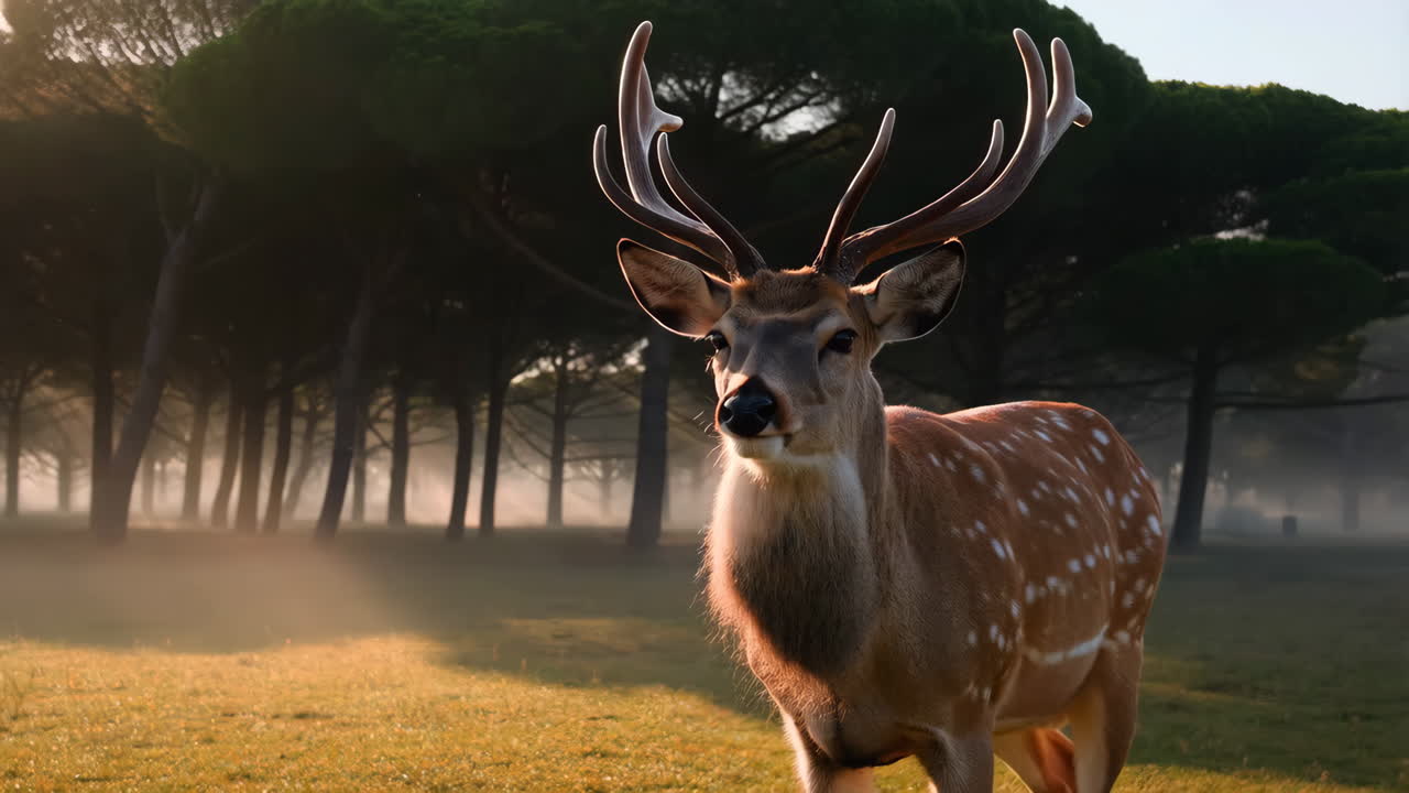 Deer in a Forest
