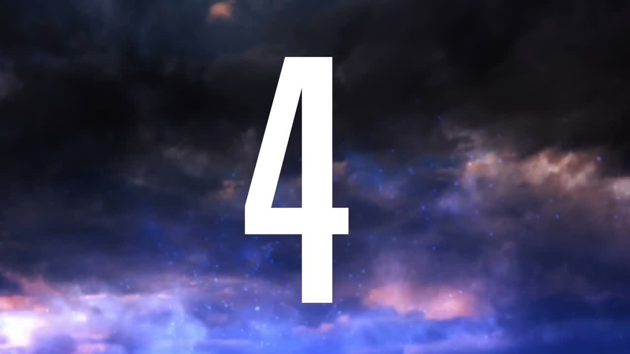 vídeo de cuenta atrás