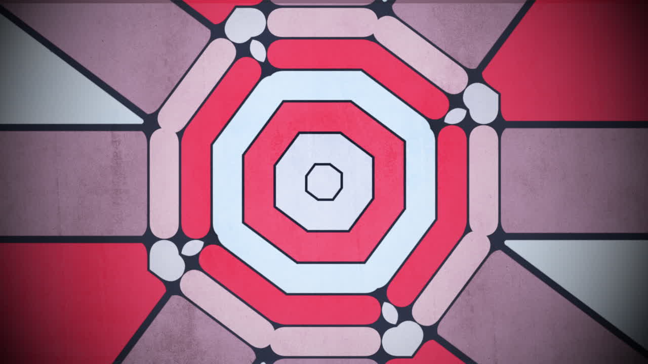 movimiento colorido forma geométrica patrón 17