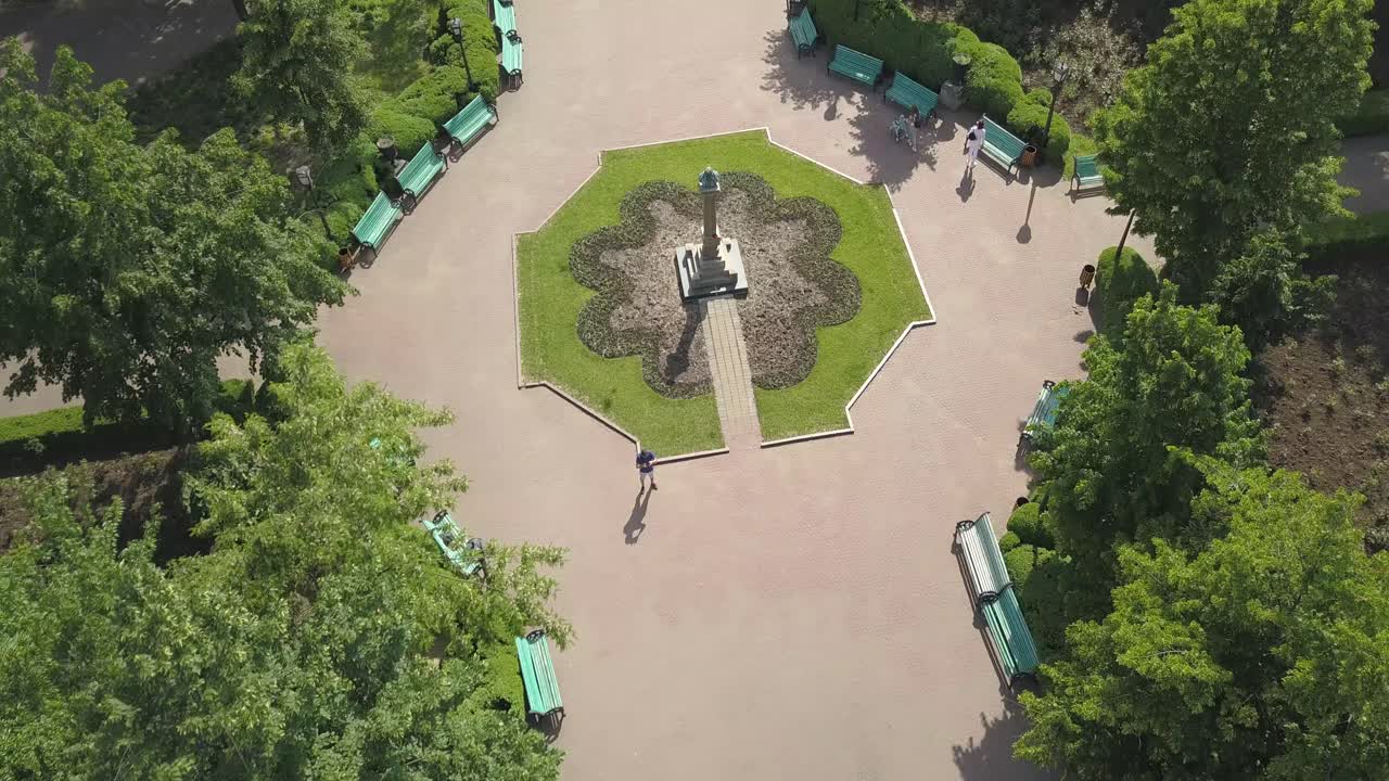 центральный парк имени стефана великого, кишинев, молдова