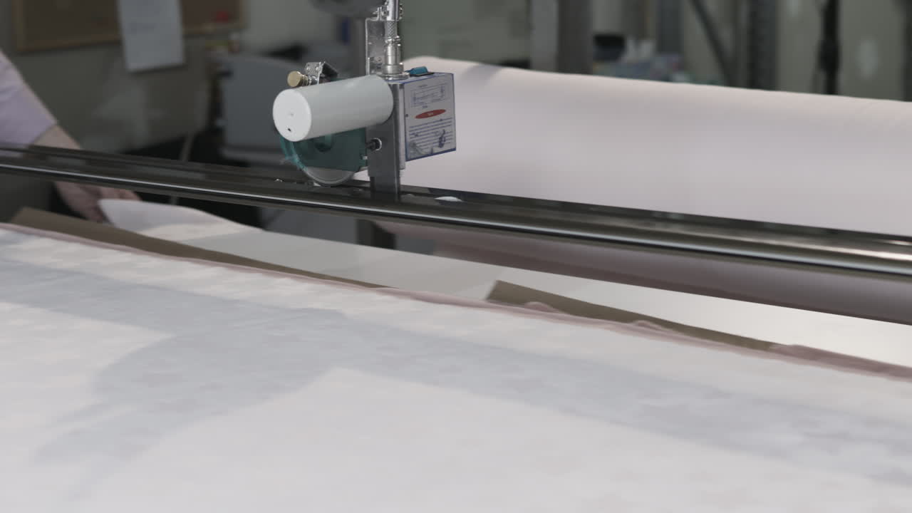 Fabric Processing in a Clothing Factory