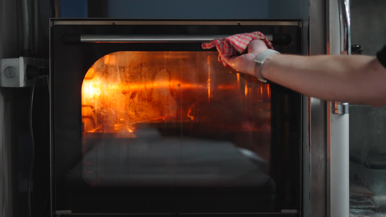 Food Cooking in Oven