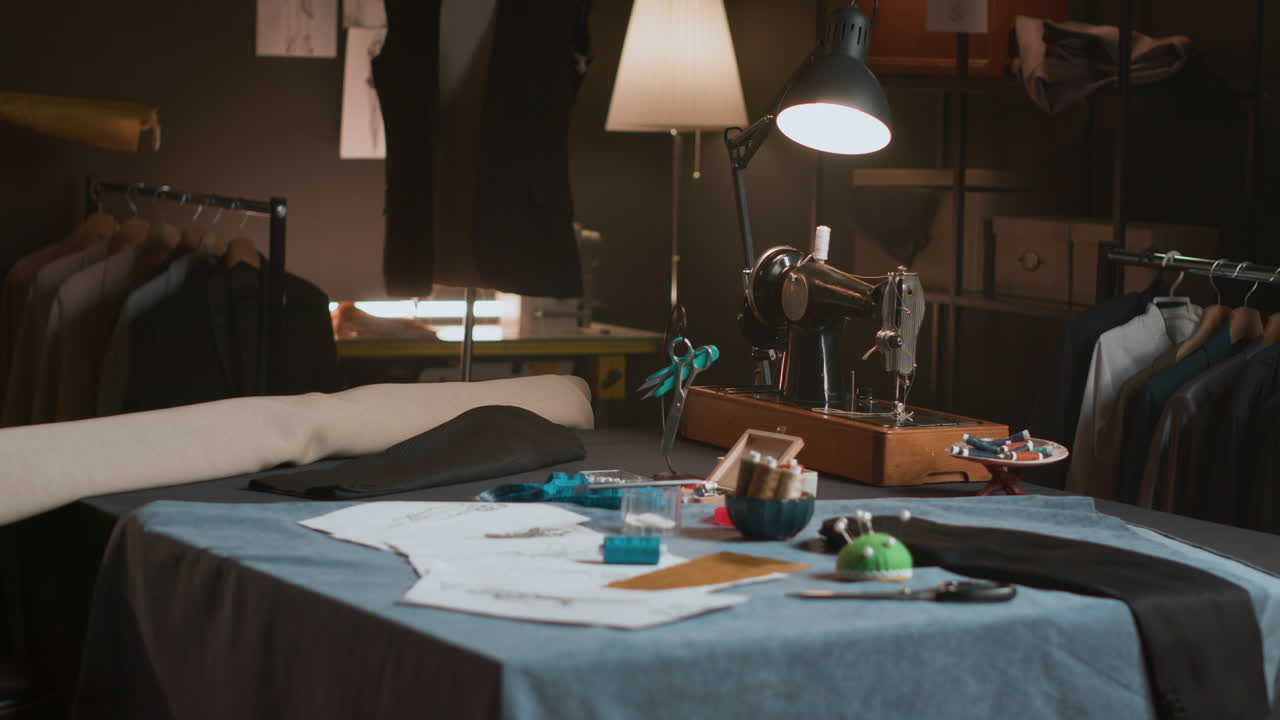 interior de sastrería