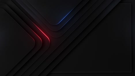 abstract black background with neon lines
