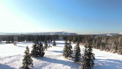 Imágenes-De-Ariel-De-Paisajes-Cubiertos-De-Nieve