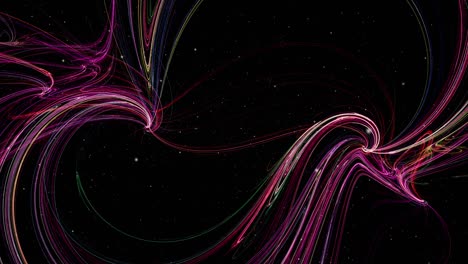 estrellas de fondo. volando por el espacio.