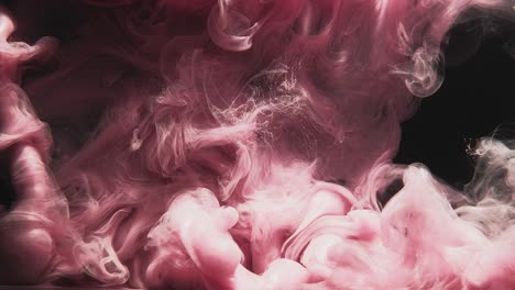 color blast smoke cloud motion pink fume flare