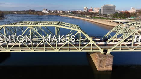 trenton makes the world takes sign in new jersey