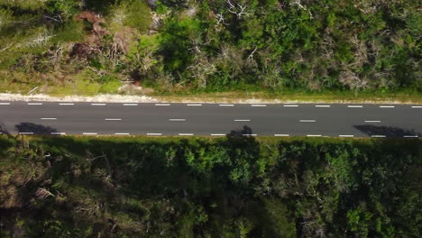 Vertikale-Vogelperspektive-Aus-Der-Vogelperspektive-Entlang-Der-Maré-Island-Road,-Loyalitätsinseln