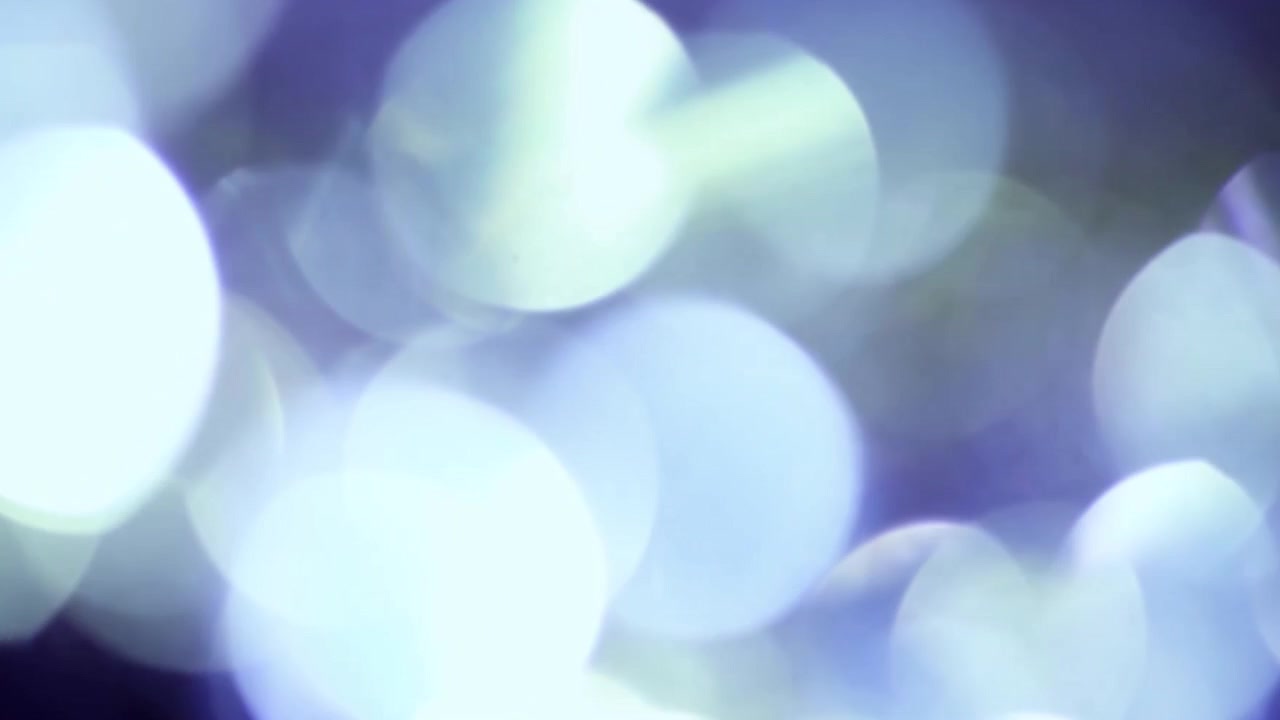 Abstrakt Blått Lys Bokeh Overleggseffekt