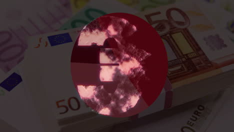 animación de las estadísticas y el procesamiento de datos en efectivo